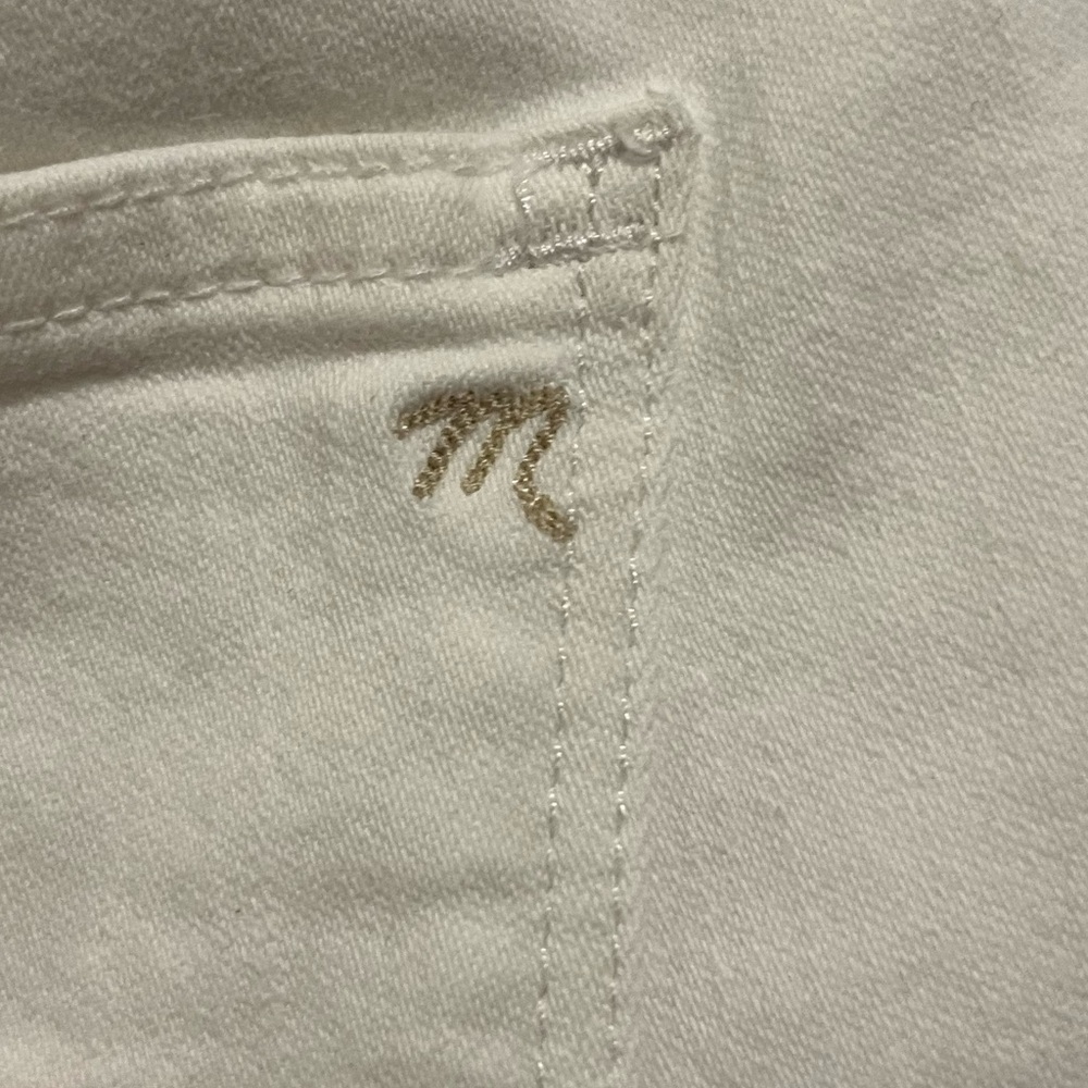 MADEWELL Womens white skinny‎ jeans size 29 waist - Picture 4 of 5